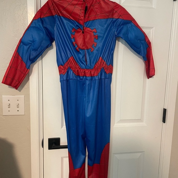 Spider-Man outfit with muscle pads Halloween no mask - Picture 3 of 4